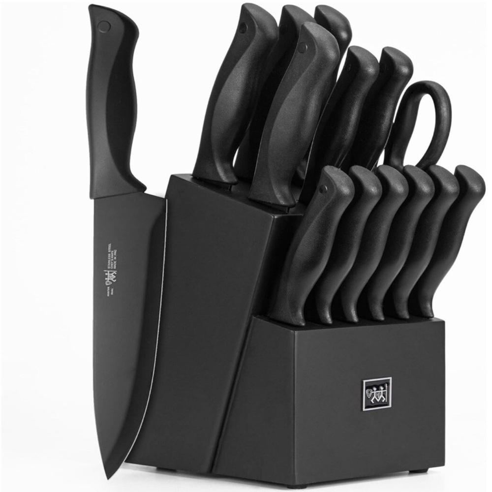 HUNTER.DUAL 15-Piece Kitchen Knife Set